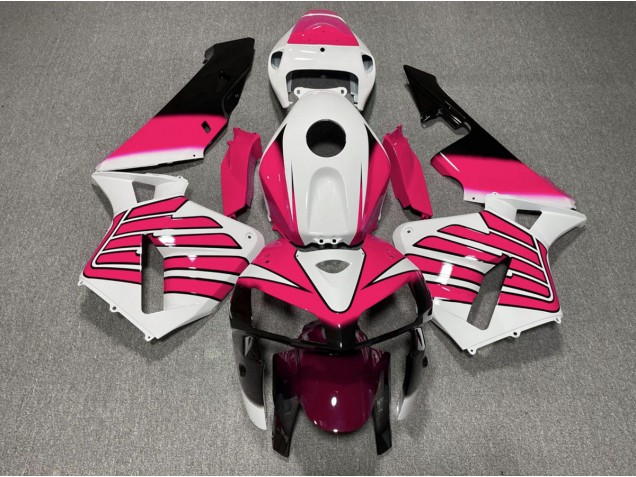 Alas Rosadas & Blancas 05-06 CBR600RR Carenado Moto