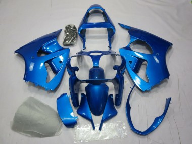 Azul 00-02 ZX6R Carenado Moto