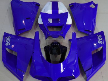 Azul Brillante 93-05 Ducati 996 748 916 998 Carenado Moto