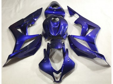 Azul Profundo Liso 07-08 CBR600RR Carenado Moto