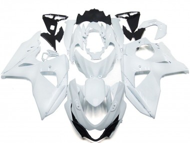 Blanco Brillante Sólido 09-16 GSXR 1000 Carenado Moto