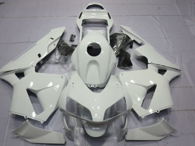 Blanco Brillo Liso 03-04 CBR600RR Carenado Moto