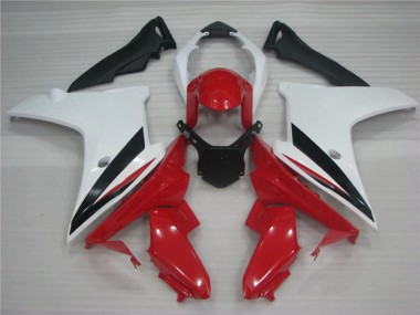 Blanco Negro & Rojo 11-12 CBR600F Carenado Moto