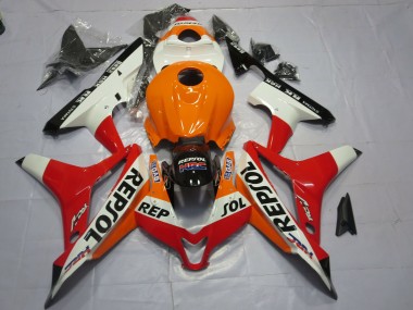 Blanco Repsol 07-08 CBR600RR Carenado Moto