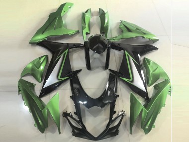 Bordes Verdes Brillantes 11-24 GSXR 600-750 Carenado Moto