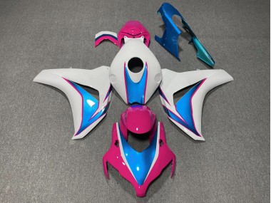 Brillo Rosa & Azul 08-11 CBR1000RR Carenado Moto