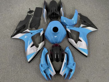 Diseño Azul Claro 06-07 GSXR 600-750 Carenado Moto