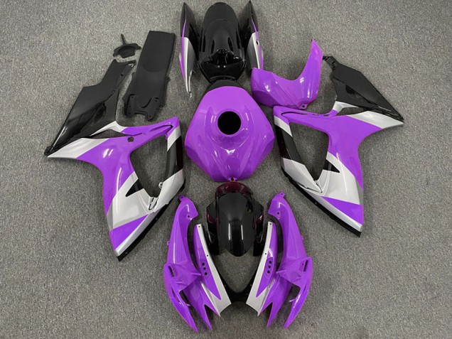 Diseño Morado 06-07 GSXR 600-750 Carenado Moto