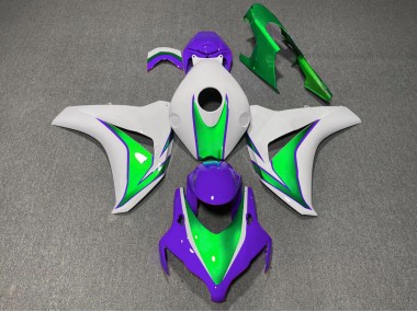 El Joker Brillo Verde & Morado 08-11 CBR1000RR Carenado Moto