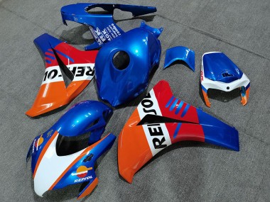 Estilo Azul Perla Repsol 08-11 CBR1000RR Carenado Moto