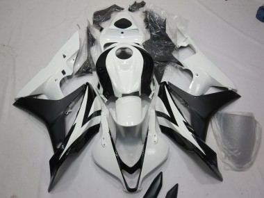 Estilo Blanco & Negro OEM 07-08 CBR600RR Carenado Moto