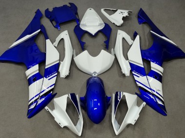 Estilo Personalizado OEM Azul & Blanco 08-16 R6 Carenado Moto