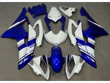 Estilo Personalizado OEM Azul & Blanco 08-16 R6 Carenado Moto