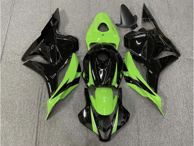 Estilo Verde Eléctrico OEM 09-12 CBR600RR Carenado Moto