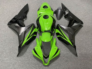 Estilo Verde Eléctrico OEM & Gris 07-08 CBR600RR Carenado Moto