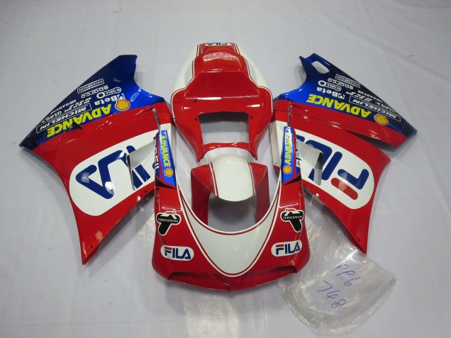 Fila 93-05 Ducati 996 748 916 998 Carenado Moto