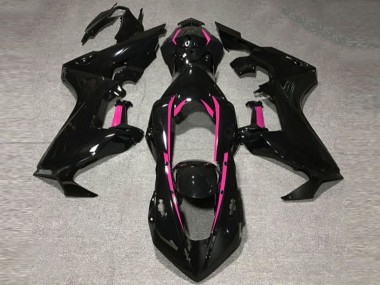 Forro Negro Brillante & Rosa 17-23 CBR1000RR Carenado Moto