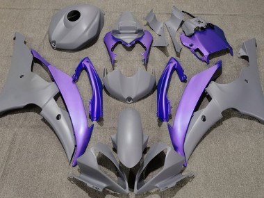 Gris Mate & Morado 08-16 R6 Carenado Moto