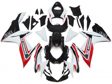 Kit De Estilo Personalizado Rojo 11-24 GSXR 600-750 Carenado Moto