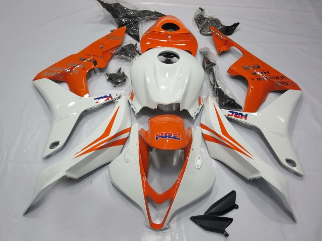 Naranja & Blanco HRC 07-08 CBR600RR Carenado Moto