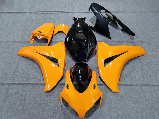 Naranja Brillante & Negro 08-11 CBR1000RR Carenado Moto