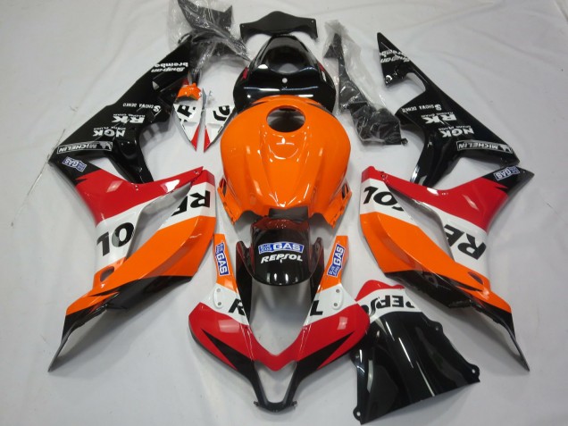 Naranja Claro Repsol 07-08 CBR600RR Carenado Moto