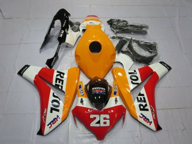 Naranja Claro Repsol 08-11 CBR1000RR Carenado Moto