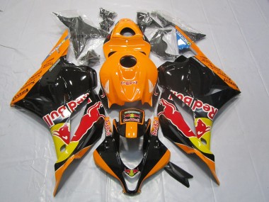 Naranja Rojo Toro 09-12 CBR600RR Carenado Moto