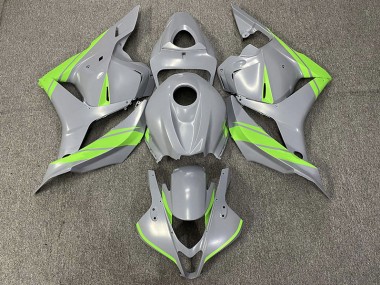 Nardo Gris & Verde 09-12 CBR600RR Carenado Moto