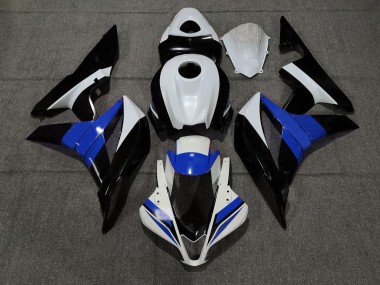 Negro Blanco & Azul 07-08 CBR600RR Carenado Moto