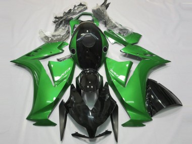 Negro Brillante & Verde 12-16 CBR1000RR Carenado Moto