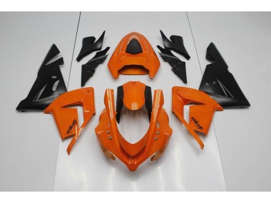 Ninja Naranja Liso 04-05 ZX10R Carenado Moto