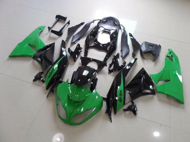 Ninja Verde Negro 09-12 ZX6R Carenado Moto