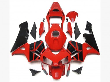 OEM Estilo Rojo Negro 03-04 CBR600RR Carenado Moto