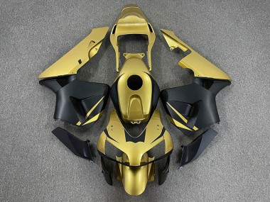 Oro & Negro Mate 03-04 CBR600RR Carenado Moto