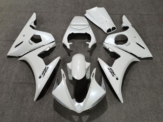 Perla Blanca 05 R6 Carenado Moto