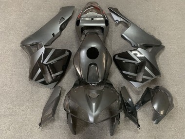 Plata Oscura & Negro 05-06 CBR600RR Carenado Moto