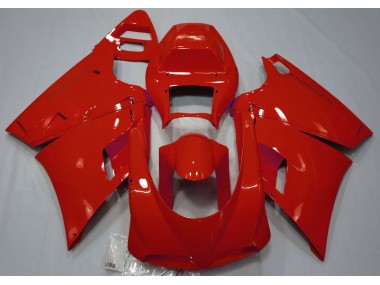 Rendimiento Rojo Brillante 93-05 Ducati 996 748 916 998 Carenado Moto