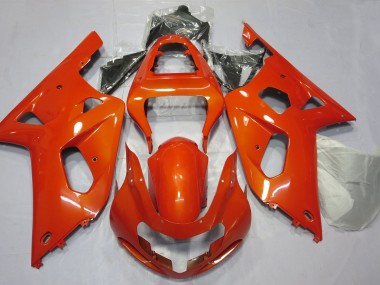 Rojo 01-03 GSXR 600-750 Carenado Moto