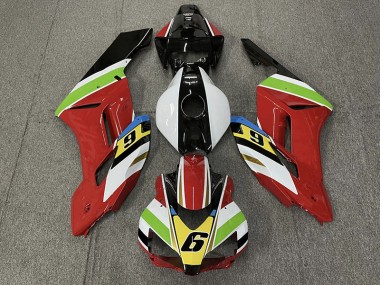 Rojo 6 04-05 CBR1000RR Carenado Moto