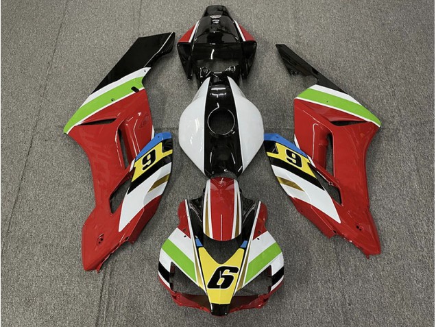 Rojo 6 04-05 CBR1000RR Carenado Moto