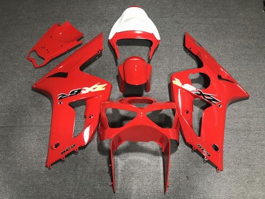 Rojo 636 03-04 ZX6R Carenado Moto