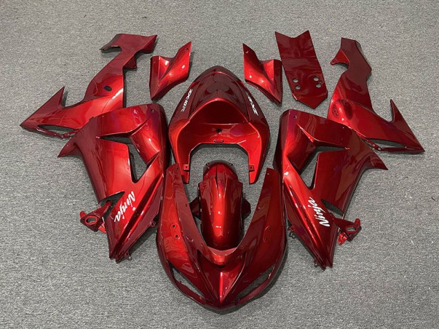 Rojo Caramelo 06-07 ZX10R Carenado Moto