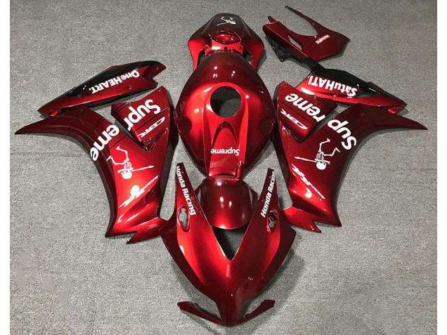 Rojo Intenso Personalizado 12-16 CBR1000RR Carenado Moto