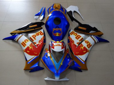 Rojo Toro Azul & Dorado 12-16 CBR1000RR Carenado Moto