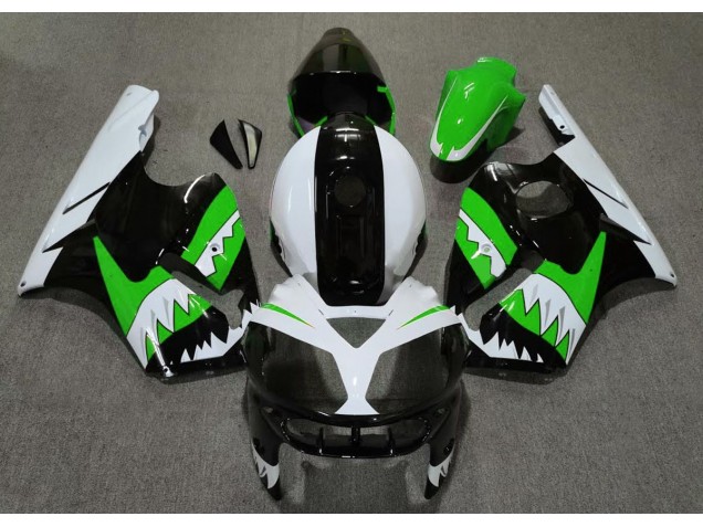 Tiburón Verde 02-05 ZX12R Carenado Moto