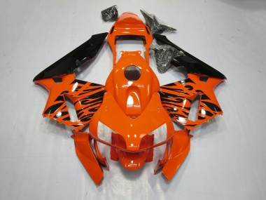 Tribales Naranja 03-04 CBR600RR Carenado Moto