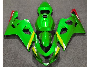 Verde Brillante 04-05 GSXR 600-750 Carenado Moto