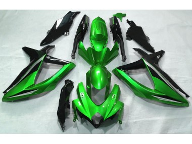 Verde Brillante 08-10 GSXR 600-750 Carenado Moto