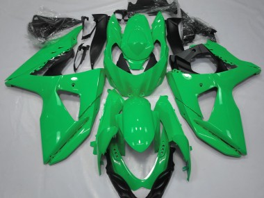 Verde Brillante 09-16 GSXR 1000 Carenado Moto